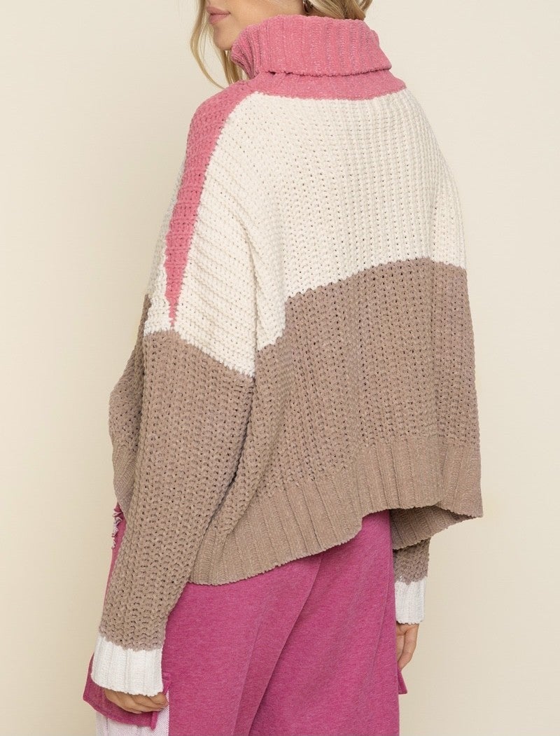 Lexxi Color Block Sweater