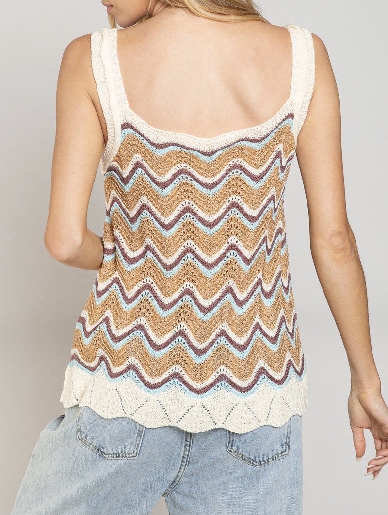 Tonya Sleeveless Sweater