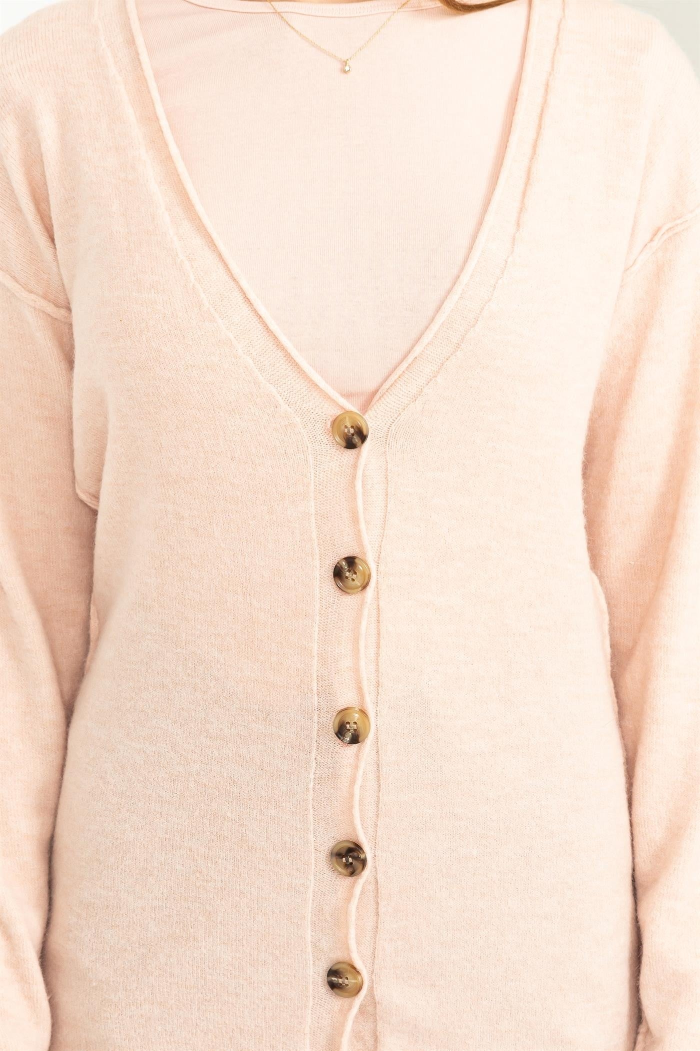 Dusty Pink Cardigan