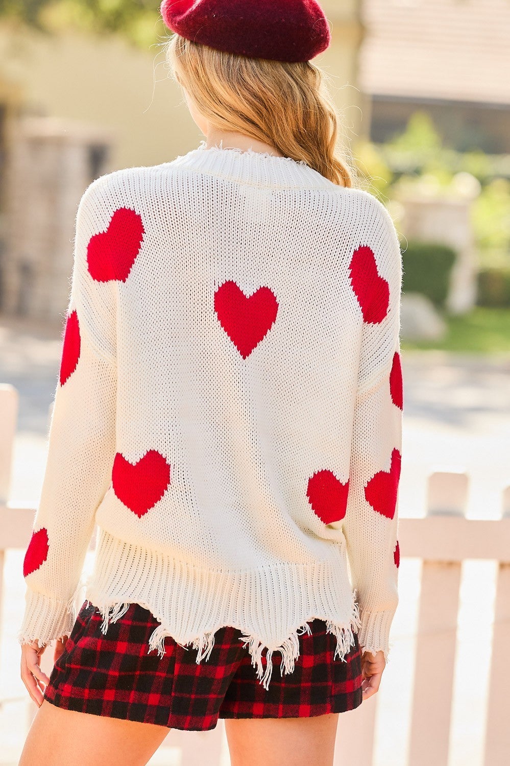 Jasmine Heart Sweater